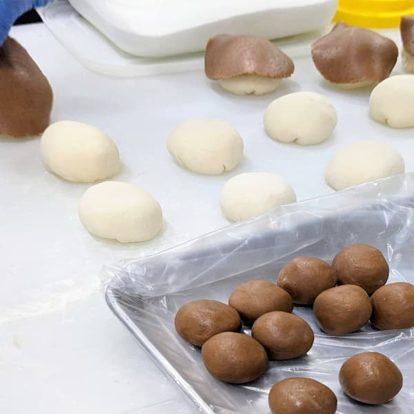 チョコメロン皮 | 冷凍パン生地のtonton